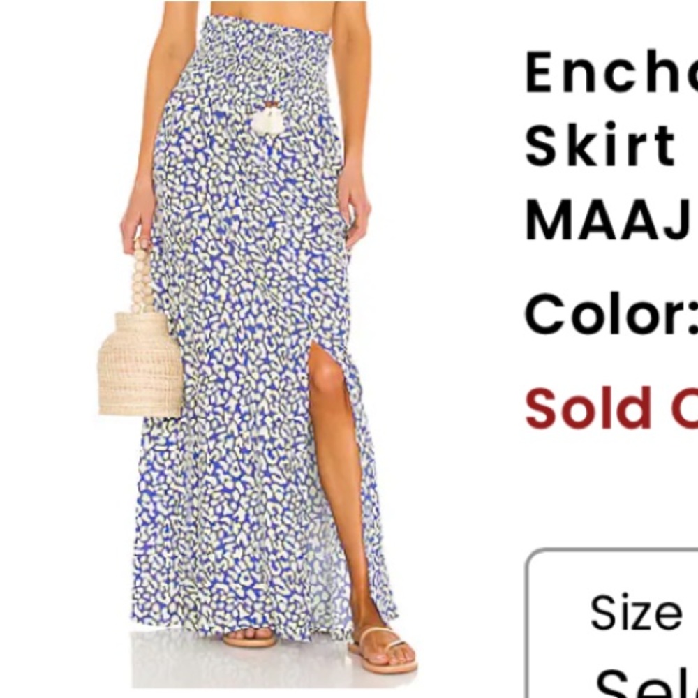 Maaji Convertible maxi skirt and dress